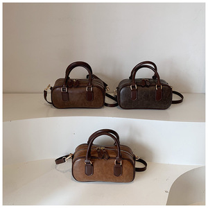 Nouveauté 2025 : Sac à main femme style coréen, très tendance, avec double fermeture éclair décorative, en polyester imperméable, idéal pour les voyages. - Product Image 5