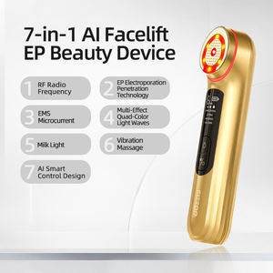 Appareil de beauté multifonctionnel complet à électroporation pour réduire le relâchement cutané et améliorer les contours, appareil de beauté E M S - Product Image 2