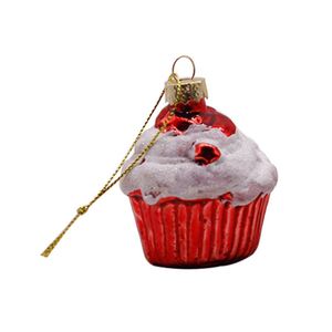 Los Últimos Adornos Navideños de Cristal para el Hogar, Bellamente Diseñados, Deliciosos Adornos de Cristal con Forma de Pastel para el Árbol de Navidad - Product Image 2