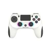Manette de jeu sans fil Bluetooth à vibration, détection de mouvement six axes, en plastique ABS, éclairage RGB, joystick de haute qualité – Vente chaude