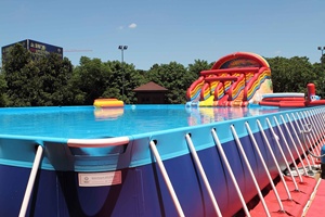 Piscines hors sol en acier métallique sur mesure pour adultes et enfants, <span class=keywords><strong>piscine</strong></span> portable en bâche PVC, Guangzhou Barry Inflatable - Product Image 5