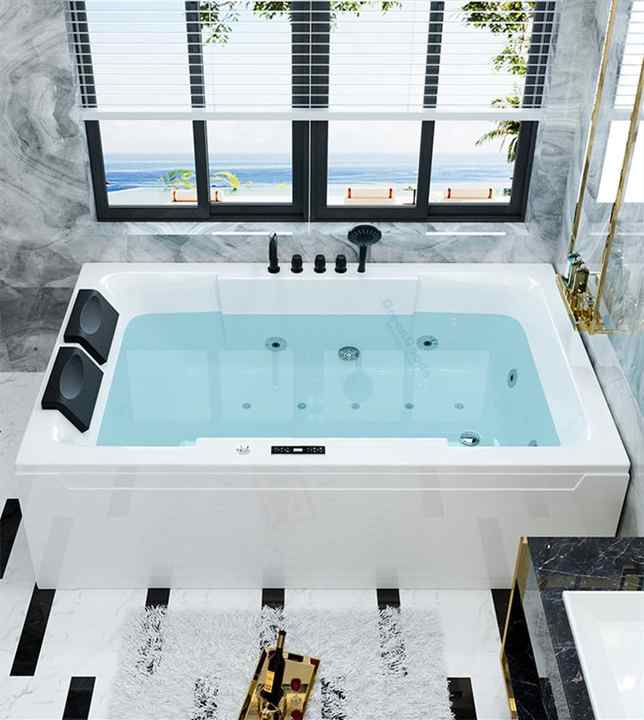 Die ultimative Entspannung: Ihre neue Whirlpool Badewanne mit Dusche () Die ultimative Entspannung: Ihre neue Whirlpool Badewanne mit Dusche