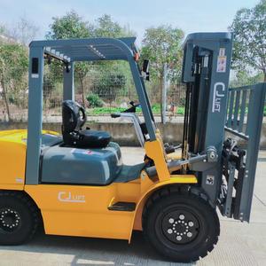 Carretilla elevadora diésel 3 Ton 3000kg Carretilla elevadora diésel <span class=keywords><strong>Mitsubishi</strong></span> KUBOTA Motor Carretilla elevadora Transmisión manual hidráulica - Product Image 5