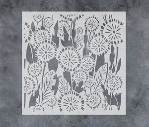 Pochoir mural floral <span class=keywords><strong>vintage</strong></span> pochoir de peinture pour la décoration intérieure pour murs et meubles Design de <span class=keywords><strong>fleurs</strong></span> élégantes au lieu de papier peint - Product Image 1