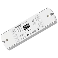 Sensor PIR ganda & tombol tekan ganda RGB putih LED Strip piksel WiFi SPI Controller Tuya APP Control SMD Strip 5V 12V 24V dimmer