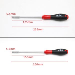 Destornillador de Cabeza Hexagonal para Copiadora con Imán Interno, Herramienta de 5 mm para Suministros de Copiadoras e Impresoras, 5.5*125 mm, 5.5*150 mm - Product Image 2