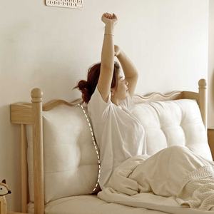 Cama de Madera Maciza de Estilo Nórdico Moderno, Tamaño Queen y King, con Estructura de Madera de Fresno, Cómoda y Suave, para Dormitorio, Hogar y Apartamento - Product Image 2