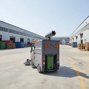 Balayeuse électrique <span class=keywords><strong>sans</strong></span> <span class=keywords><strong>fil</strong></span> pour sols en béton, machine de nettoyage de sols, <span class=keywords><strong>balai</strong></span> en plastique - Product Image 5