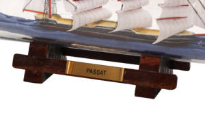 11'' Nautische ambachten Groot antiek cadeau Passat Hoogschip Gedetailleerd model schip <span class=keywords><strong>in</strong></span> de fles Souvenirs Cadeaus Decoratie Glazen vlotter - Product Image 6