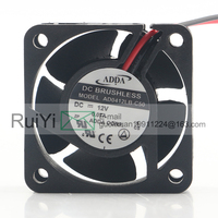 Ventilateur de refroidissement ADDA 24V 48V DC12V 0.07A AC EC 4020 40X40X20MM 4CM pour châssis de commutateur, convertisseur de puissance, double roulement à billes AD0412LB-C50