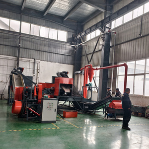 Broyeur de pneus entièrement automatique à commande PLC, entraîné par moteur, pour la production de caoutchouc en granulés, ligne de recyclage de pneus usagés - Product Image 4