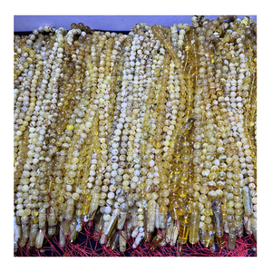 Gioielli in ambra naturale perle d'ambra russa 10-16mm perline di preghiera musulmana Imam a buon mercato - Product Image 1
