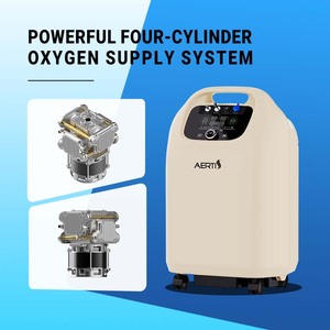 Equipo de Oxígeno VPSA AERTI de 5 Litros, Bajo Mantenimiento, con Panel Grande, para Cuidado de Personas Mayores - Product Image 2