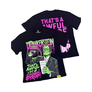 Camisetas de Manga Corta Holgadas de Hip Hop para Hombre, 100% Algodón de Alta Calidad, Impresión Digital, Tejido Ecológico y Transpirable - Product Image 4
