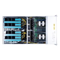 Serveur GPU avec cartes graphiques RTX4090 et 5090 et processeur A-M-D EPYC9004, prêt pour le calcul et l'IA, en stock et de type rack