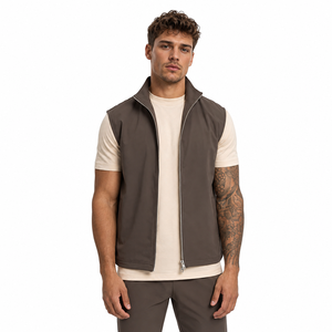 Gilet Reversibile da Uomo Personalizzato con Logo OEM, <span class=keywords><strong>Senza</strong></span> Maniche, per Streetwear e Casual Elegante, Ideale per Outdoor - Product Image 5
