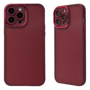 Somostel – coque de téléphone TPU + PC pour <span class=keywords><strong>iphone</strong></span> 13 pro max, pulvérisation d'huile par galvanoplastie 3D de haute qualité - Product Image 6