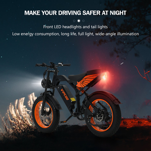 Nouvelle Moto Électrique Tout-Terrain Vipcoo Vm6 à Pneus Larges pour Adultes et Hommes - Product Image 4