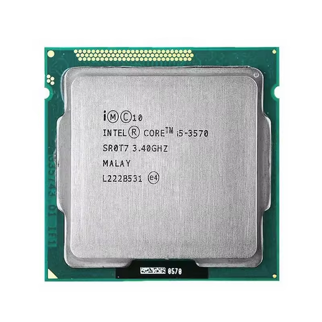 Second Hand for Intel Core I5 3570 4 Cores Processor LGA1155 3.4GHz Desktop CPU