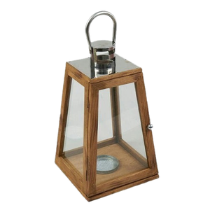 Farol de Madera Artístico de la India para Decoración Cultural, que Agrega un Brillo Interior Tradicional e Iluminación Decorativa a Habitaciones Festivas - Product Image 1
