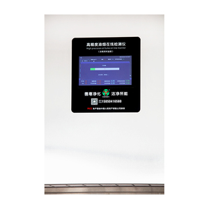 Deyue Stainless Steel Commercial Kitchen <span class=keywords><strong>Exhaust</strong></span> <span class=keywords><strong>Hood</strong></span> Built-in Oil Fume Purification Electric Field 220V/380V Efisiensi 98% - Product Image 4