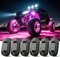 Luz LED RGB para Chasis de Auto, con Sincronización Musical, Control por Aplicación, Impermeable IP68, para Jeep y Camionetas Todoterreno