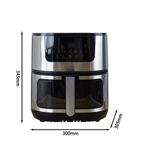 <span class=keywords><strong>Friteuse</strong></span> à Air 15L Noir Argent Atmosphère Haut de Gamme avec Intelligence Mécanique Familiales De Air Fryer En Gros - Product Image 6