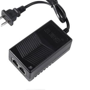 อะแดปเตอร์จ่ายไฟ PoE 48V 2 พอร์ต แหล่งจ่ายไฟอิสระสำหรับระบบกล้องวงจรปิด - Product Image 2