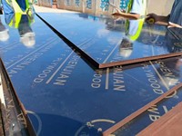 1830X2440MM E0 방수 합판 18mm E1 접착 방습 내구성 필름 코팅 합판 12mm-18mm 다용도 재사용 셔터링용