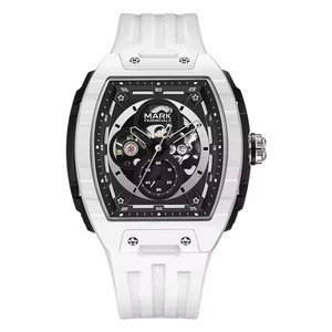 มาร์ค แฟร์เวล FW 6003 นาฬิกาข้อมือผู้ชายแบบกลไกย้อนยุคสายซิลิโคนอัตโนมัติสไตล์สปอร์ตส่องสว่างกันน้ำไฟกลางคืน - Product Image 1