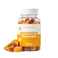 Suplemen Magnesium Vegan OEM untuk Tidur, Permen Kunyah GABA, Pembuatan Permen Kunyah Magnesium Glukonat