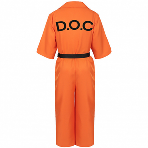 <span class=keywords><strong>Luigi</strong></span> American Prison Service Recluso Anime Cosplay disfraz para niños Halloween fiesta traje poliéster Unisex - Product Image 4