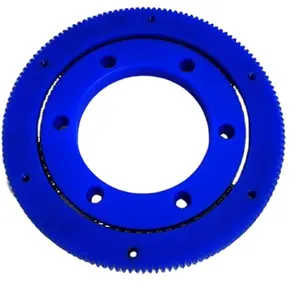 high quality custom wear resistant plastic parts mc nylon plastic gear wheel bearing with low price