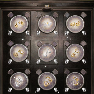 2025 nuevos <span class=keywords><strong>pendientes</strong></span> de oreja en forma de <span class=keywords><strong>corazón</strong></span> de plata 925 de alta calidad pluma media luna estrella perla gancho patrón de borla de moda para regalos - Product Image 3