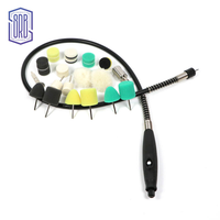 Kit de polissage nano automobile T-739, mini polisseuse, kit de tampons de polissage automobile mini