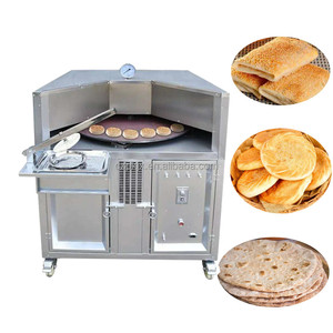 Four à pain <span class=keywords><strong>arabe</strong></span> pour restaurant / Four mobile de 75 cm pour Shaobing et Momo / Machine à cuire le pain plat au gaz avec support - Product Image 4