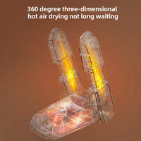 2024 chauffe-chaussures de voyage à domicile synchronisation intelligente stérilisateur de botte portable pliable avec sèche-chaussures électrique