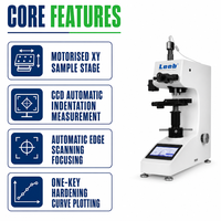 Système de test de dureté Micro Vickers entièrement automatique avec plateau XY motorisé, caméra CCD et logiciel de courbe de durcissement