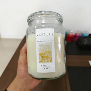 Vela Aromática en Frasco de Vidrio Grande de 510 g, 8 Fragancias: Jazmín, Rosa, Coco, Vainilla, para el Hogar, Dormitorio, Sala de Estar, Vela Perfumada - Product Image 2