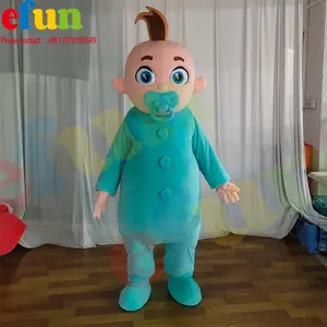 Efun MOQ, 1 unidad, venta al por mayor, disfraz de Mascota de felpa personalizado para adultos, disfraz de Mascota de bebé y niña para disfraz de actuación