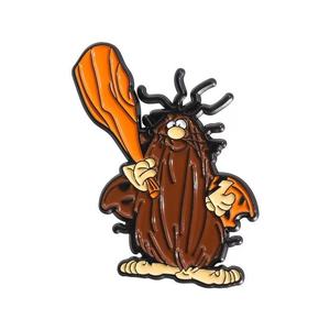 Hot Bán Phim Hoạt Hình Kim Loại Thủ Công Men Pin Phù Hiệu Bán Buôn Đen Nhuộm Phổ Biến Phim Nhân Vật - Product Image 6