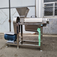 RVS-sapcentrifuge voor ananas en tomaten, grote industriële commerciële sapcentrifuge-apparatuur