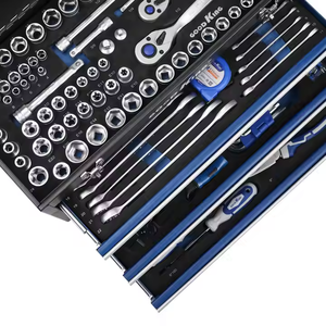 Kit d'outils multifonctionnel en aluminium de 408 pièces compatible avec les réparations automobiles et les boîtes à outils, support de personnalisation OEM - Product Image 3
