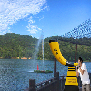 Parc aquatique en plein air - Fontaine interactive sonore en acier inoxydable 304 - Product Image 3