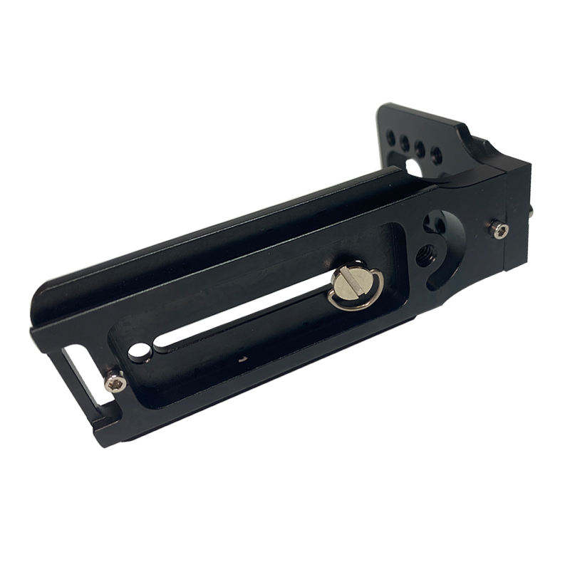 Aluminum Camera L Shape Plate Universal Camera Vertical Shooting L Plate Base Quick Release L Bracket Holder for Ball Fluid Head
