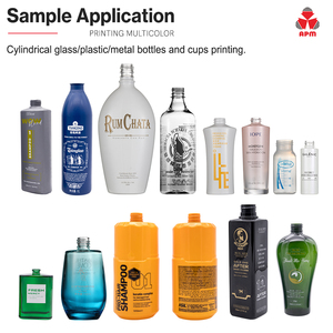 Máy in bán tự động hình trụ ly trà sữa 1-4 màu S250 S350 S650, máy in lưới cho chai lọ - Product Image 6