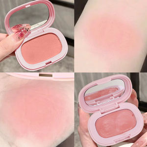 Etiqueta privada Colorete crema de un solo color Paleta de forma <span class=keywords><strong>ovalada</strong></span> Logotipo personalizado Crema de rubor Pigmento alto Mezcla fácil Textura sedosa - Product Image 3