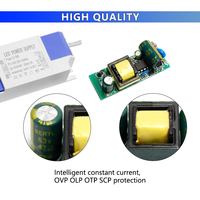 12-18W 300mA LED isolé courant Constant pilote alimentation 85-265V AC à DC 30-60V éclairage transformateur convertisseur Ballast