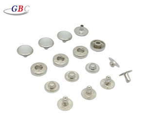 Thời Trang Mới Bán Buôn Tùy Chỉnh 12Mm Vòng Thép Không Gỉ Snap Nút Chân Phong Cách Mạ Kỹ Thuật Cho Quần Áo <span class=keywords><strong>Peal</strong></span> Snap Nút - Product Image 2