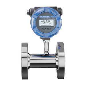 <strong>Turbine</strong> <strong>Flowmeter</strong> Stainless Steel Flange/Threaded/Clamp Connections 12-24VDC 4-20mA Rs485 Modbus DN10-DN200 for Water Liquid Oil - Product Image 1